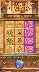 Secrets of Cleopatra · Panduan Mekanisme Fitur Infinity Reels dan Roda Gamble Secrets of Cleopatra